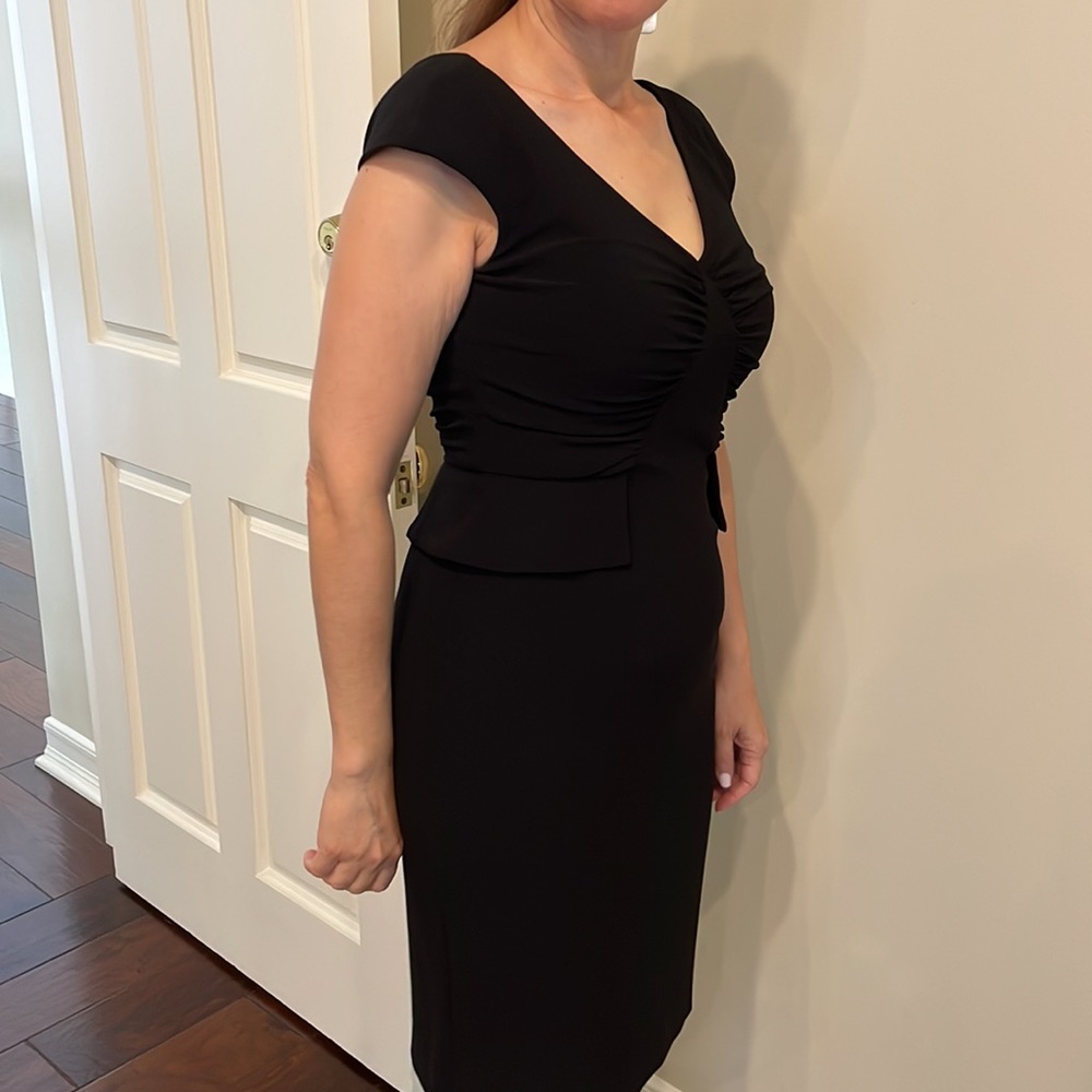 Beautiful crepe dress; like new by Kay Unger